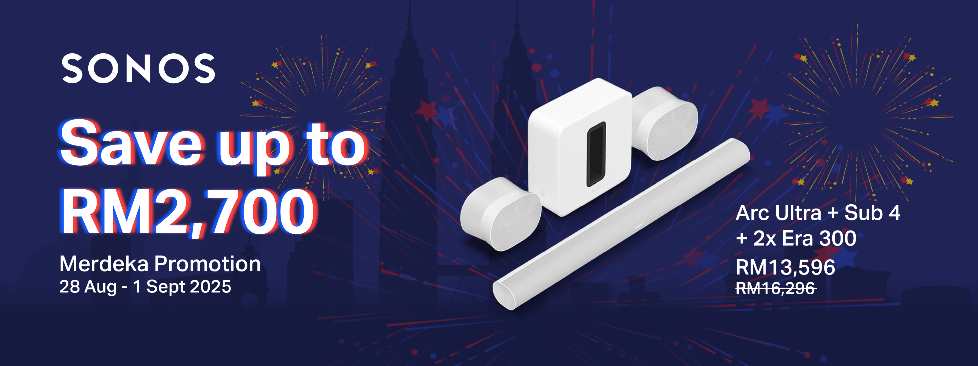 Sonos Merdeka Promotion