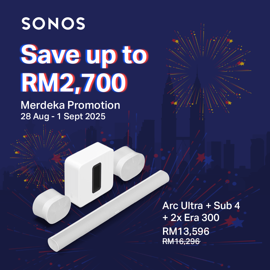Sonos Merdeka Promotion