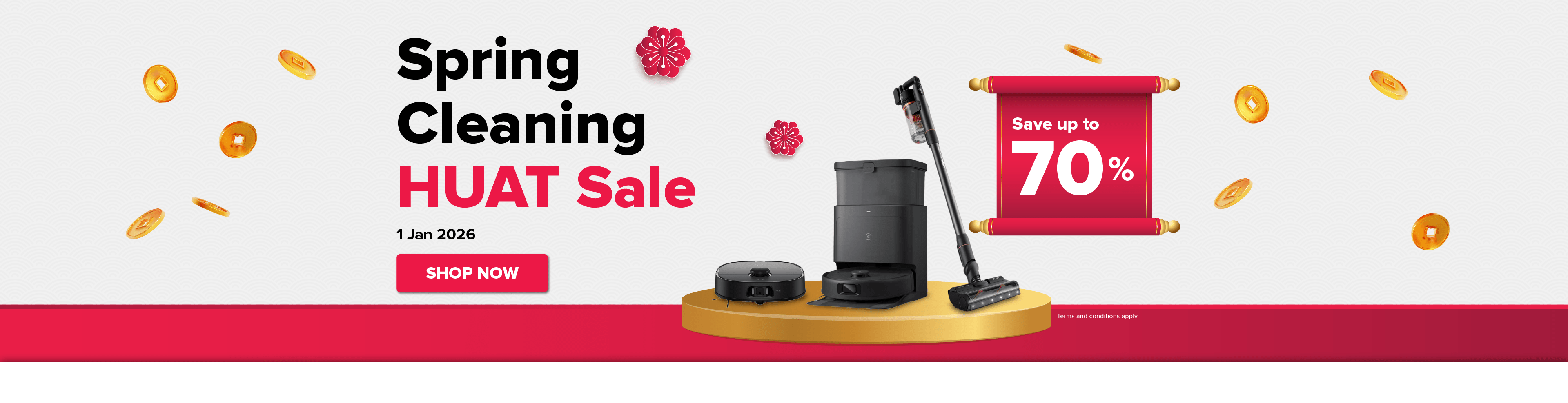Blackout Spring Cleaning HUAT Sale 