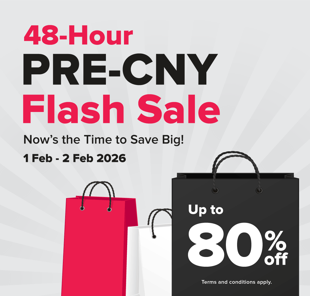 48-Hour Pre-CNY Flash Sale