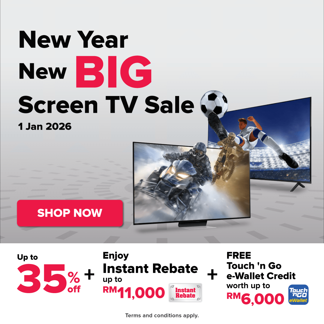 Blackout New Year New BIG Screen TV Sale