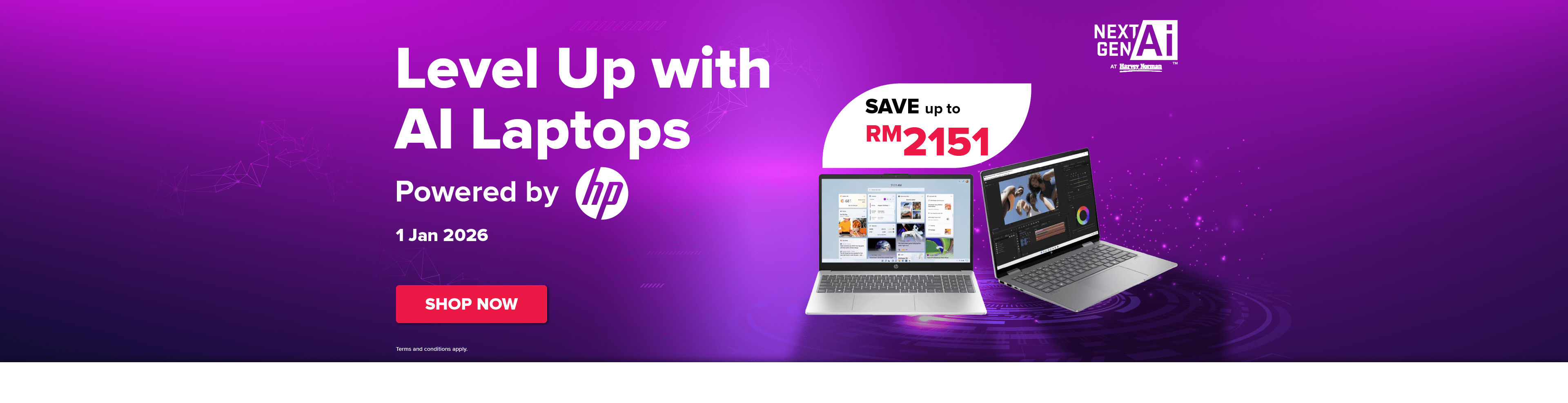 Blackout Level Up with AI Laptops powered by HP