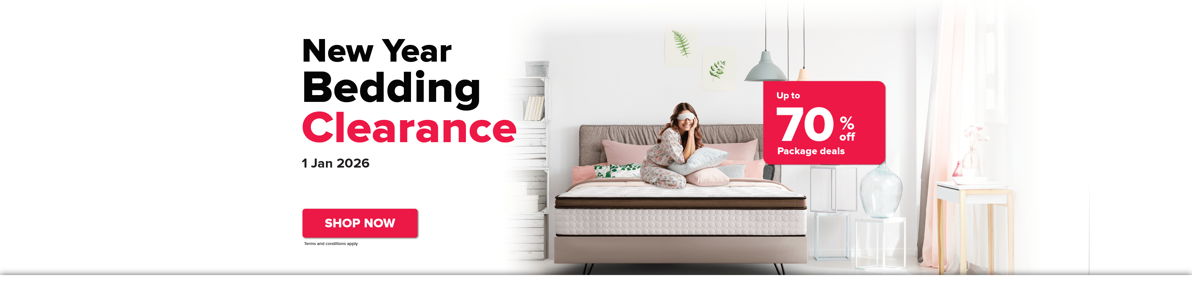 New Year Bedding Clearance