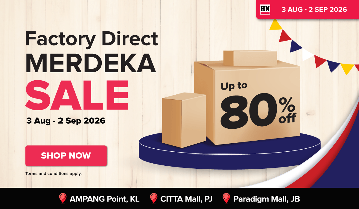 Factory Direct Merdeka Sale