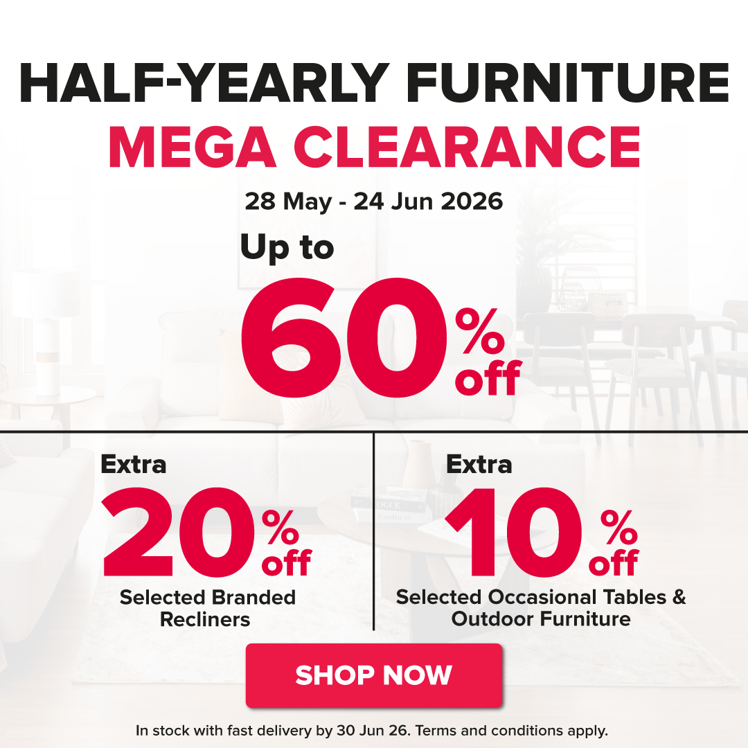 Half-Yearly Furniture Mega Clearance
