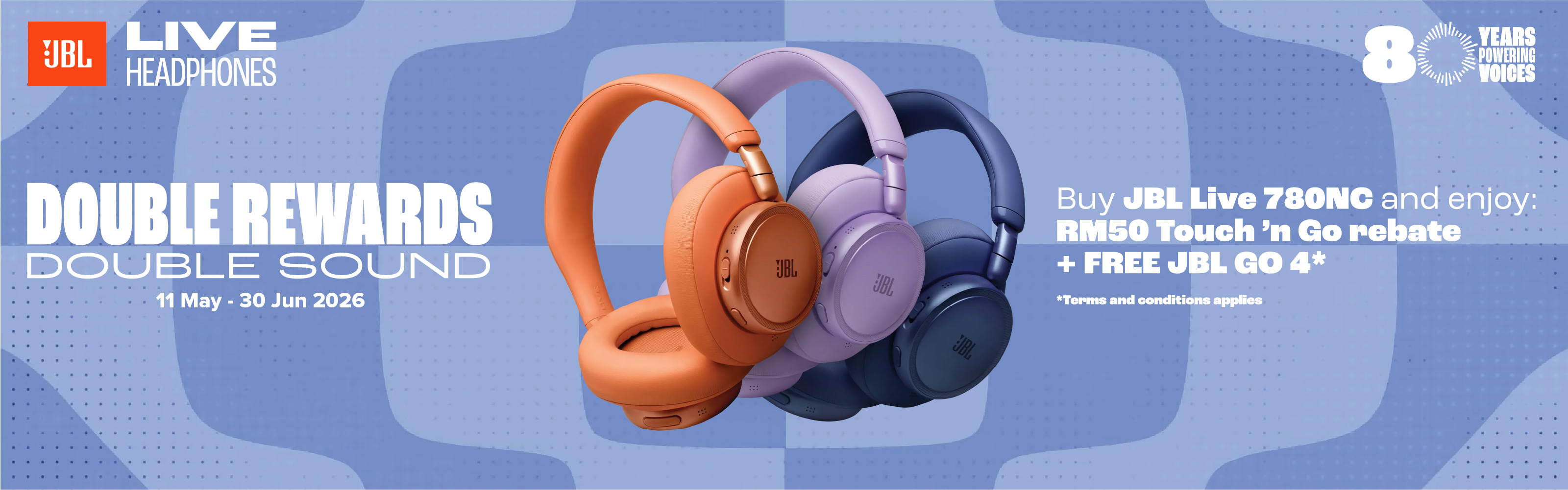 JBL Double Rewards Double Sound