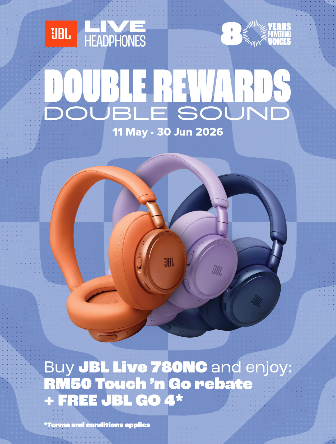 JBL Double Rewards Double Sound