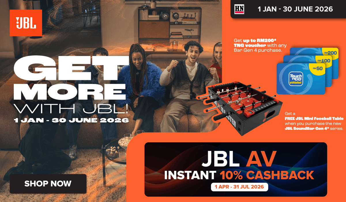 Get More With JBL (1 Jan - 30 Jun 2026) - Promo Banner