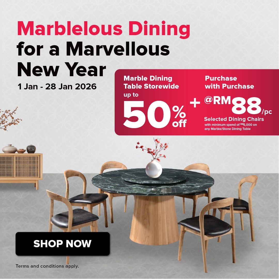 Marblelous Dining for a Marvellous New Year