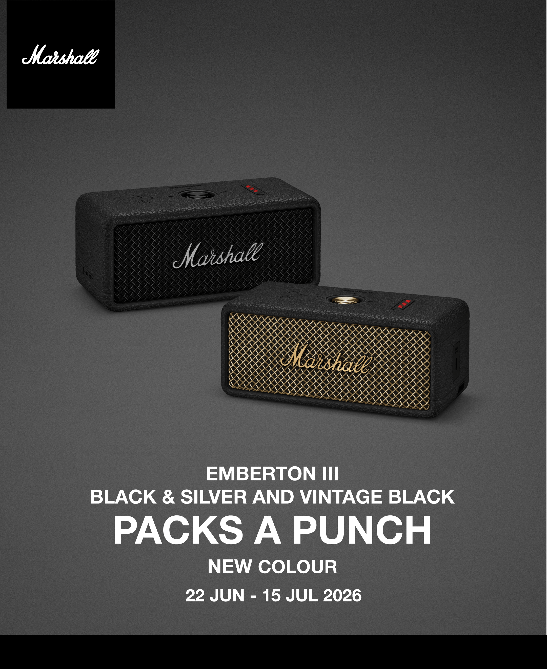 Marshall Emberton III - New Color Launch | Harvey Norman Malaysia