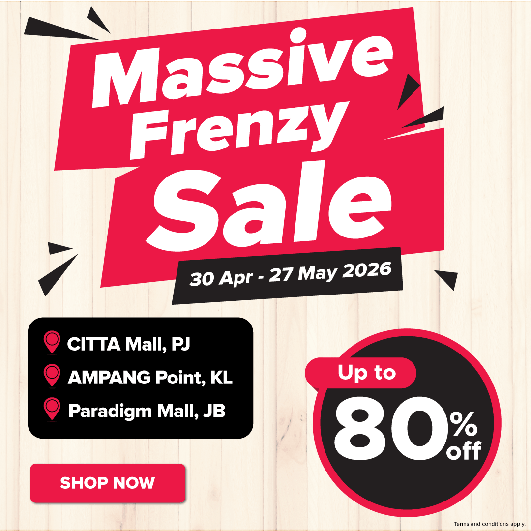 Factory Outlet Massive Frenzy Sale