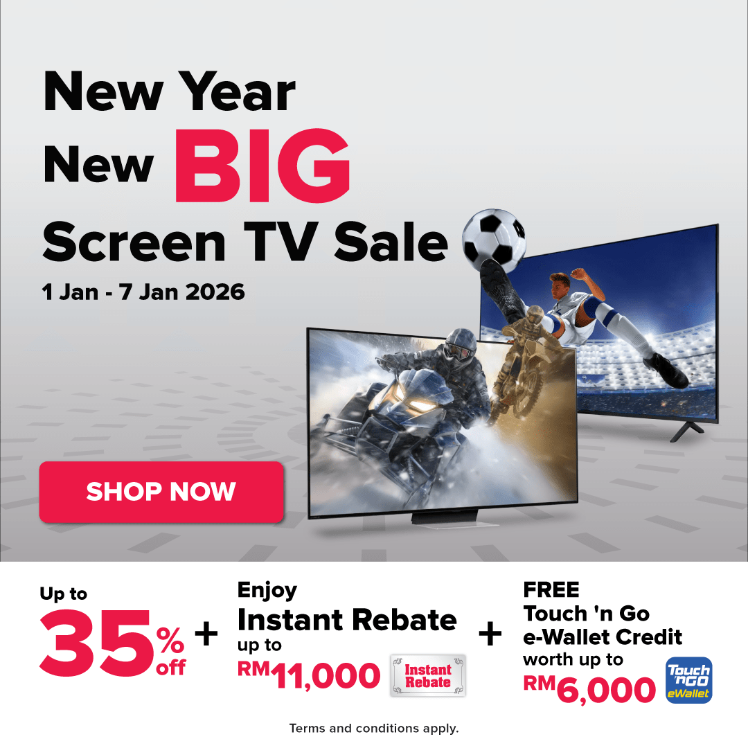 New Year New BIG Screen TV Sale