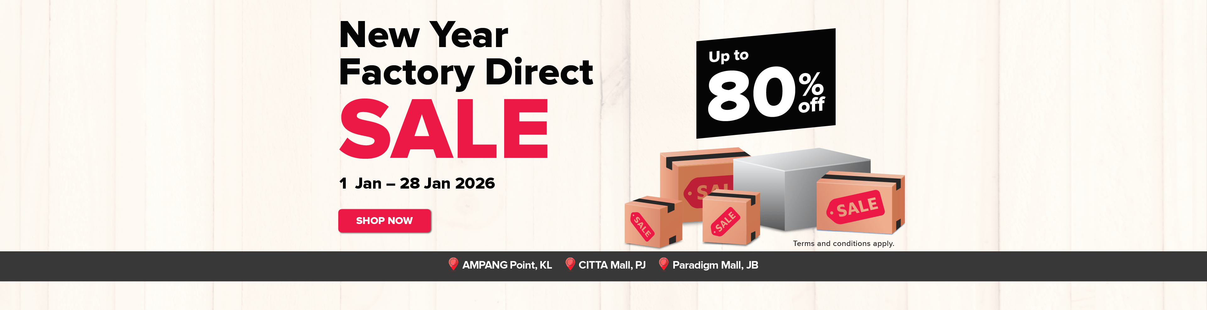 New Year Factory Direct Sale