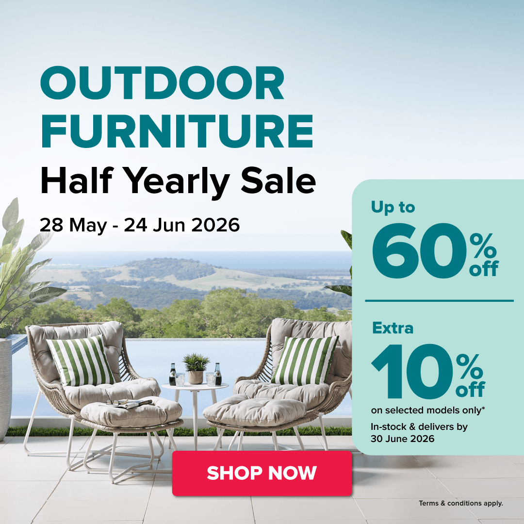 Outdoor Furniture Half Yearly Sale