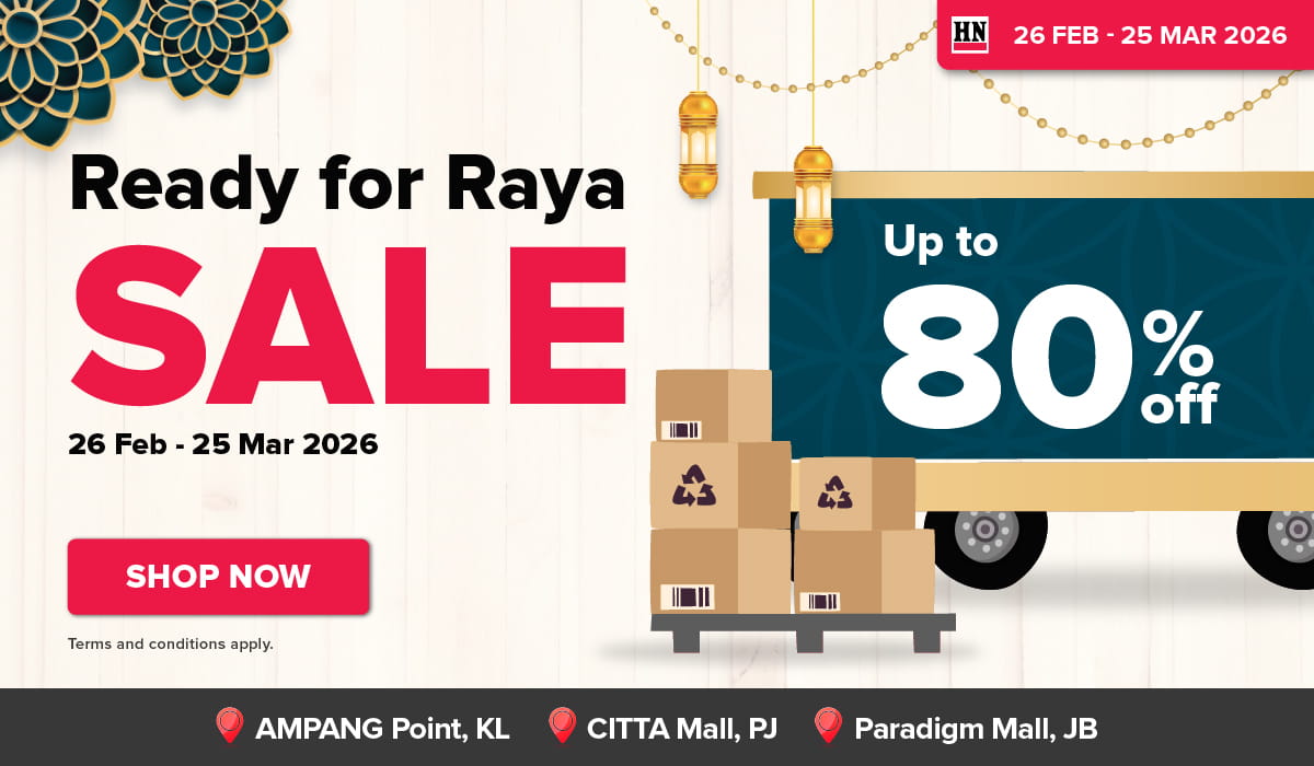 Factory Outlet Ready for Raya Sale