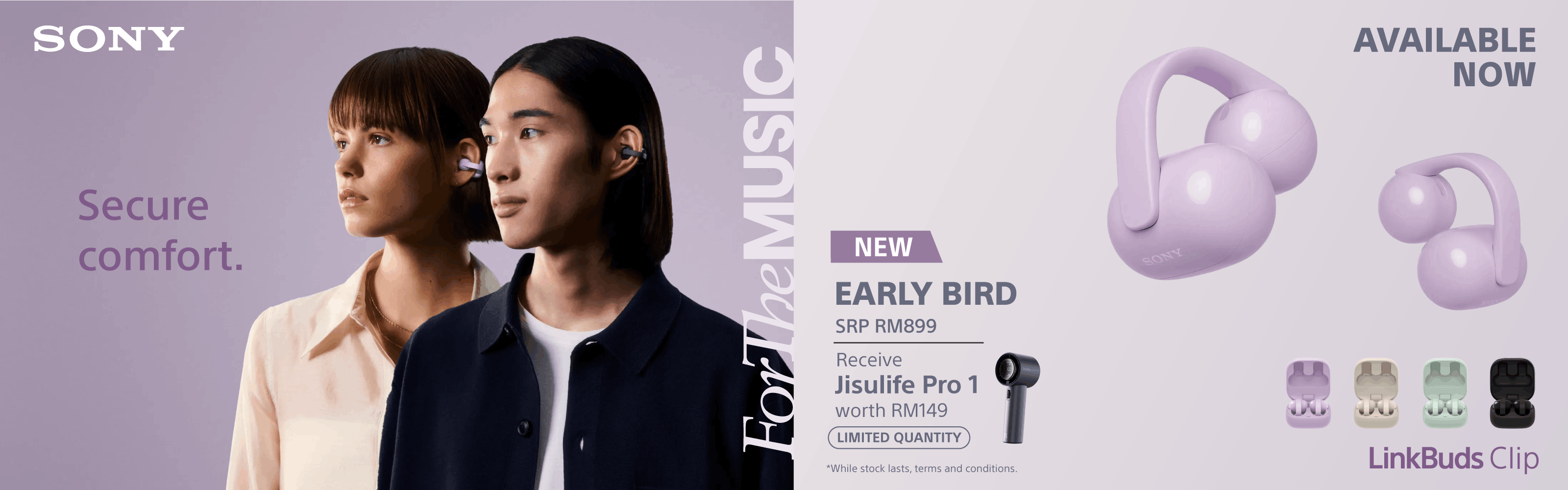 Sony LinkBuds Clip WF-LC900 Launch