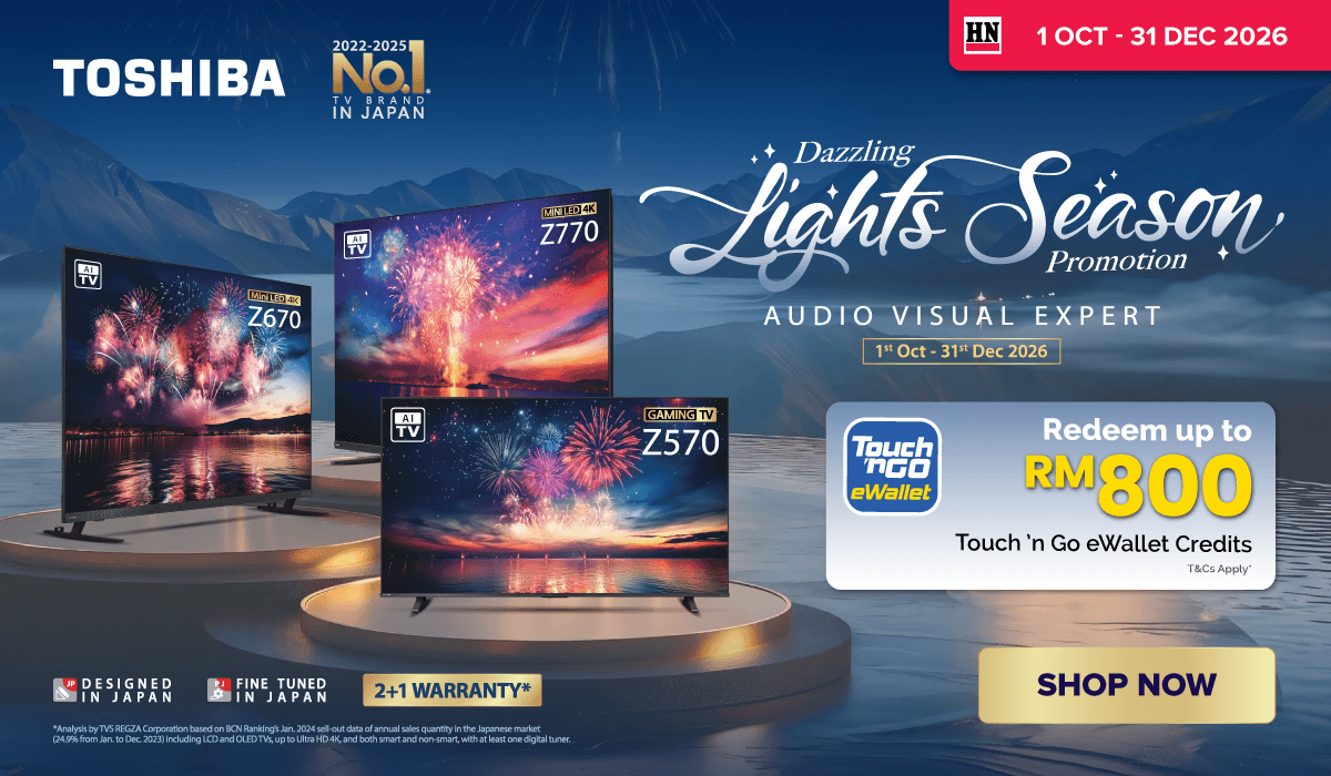 Toshiba The Dazzling Lights Season Promotion