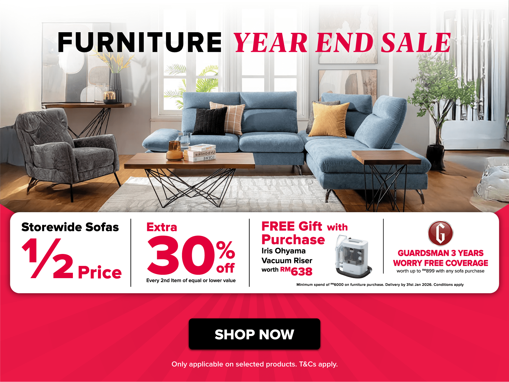 Harvey Norman Furniture Christmas Sale Biggest Ever Year End Clearance
