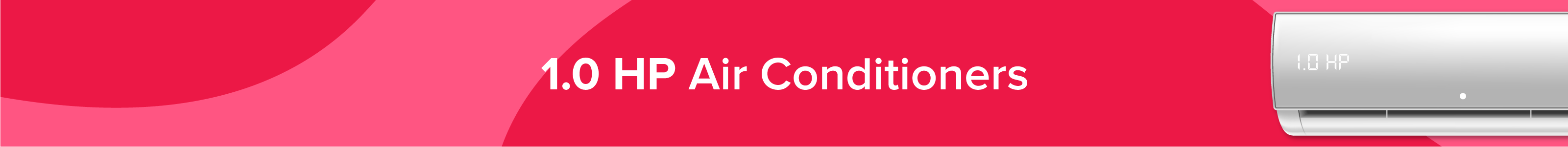 1.0 HP Air Conditioners