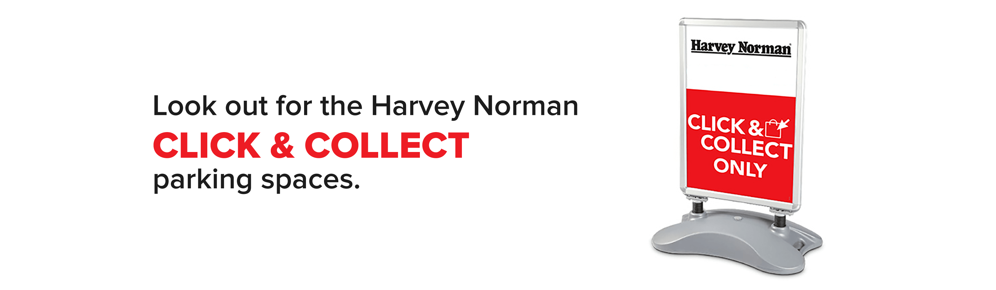 Contactless Click & Collect Signage