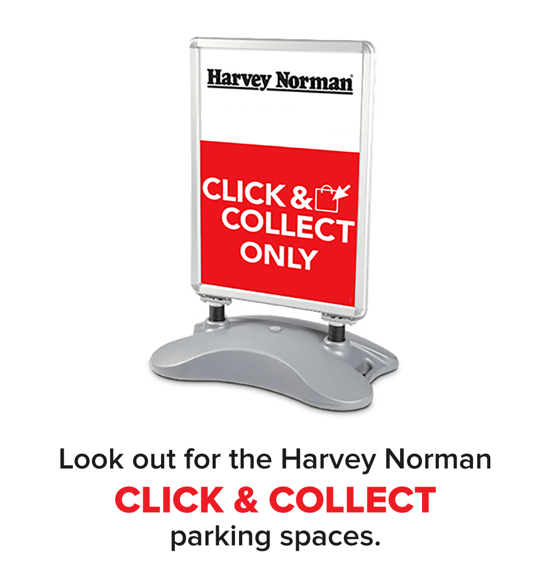 Contactless Click & Collect Signage