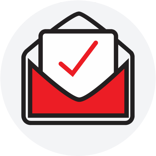 Email ready for pickup