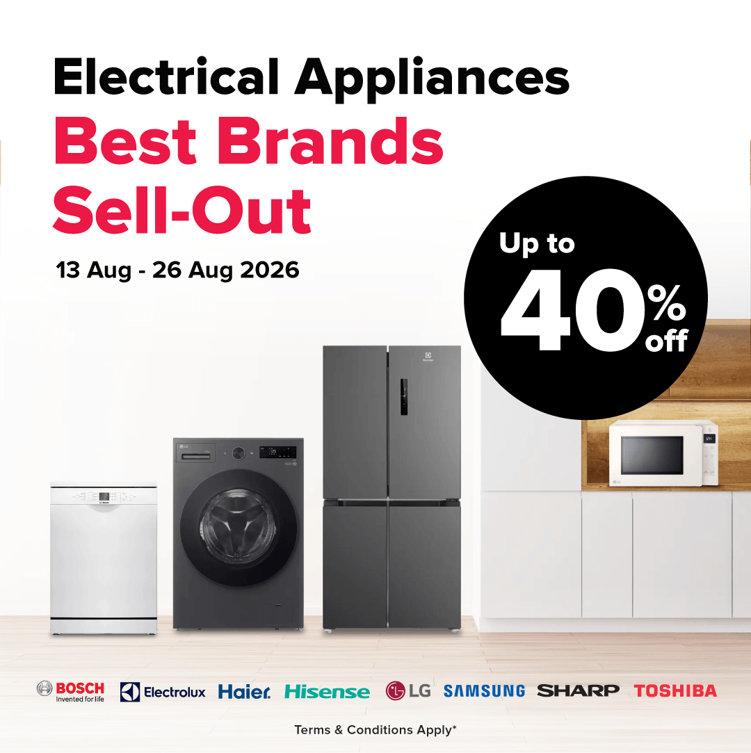 Harvey Norman Electrical Appliances Best Brands Sell-Out