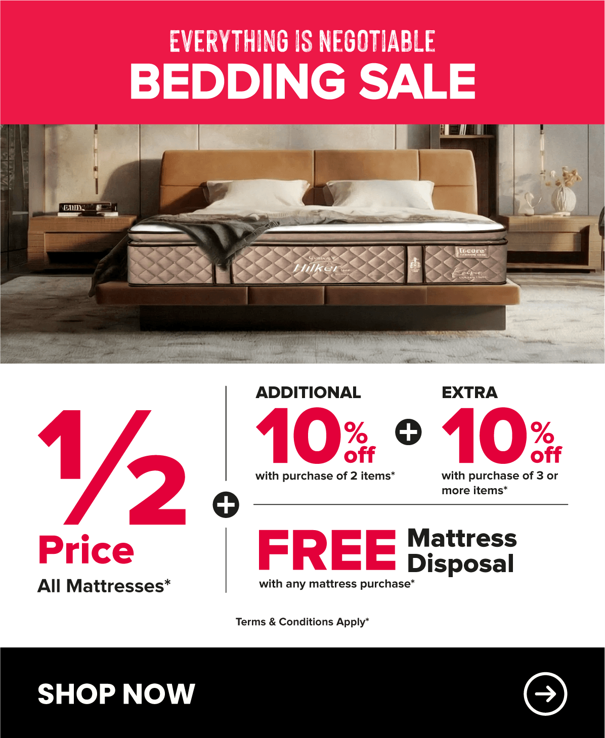 Harvey Norman Furniture Sale Everything is Negotiable