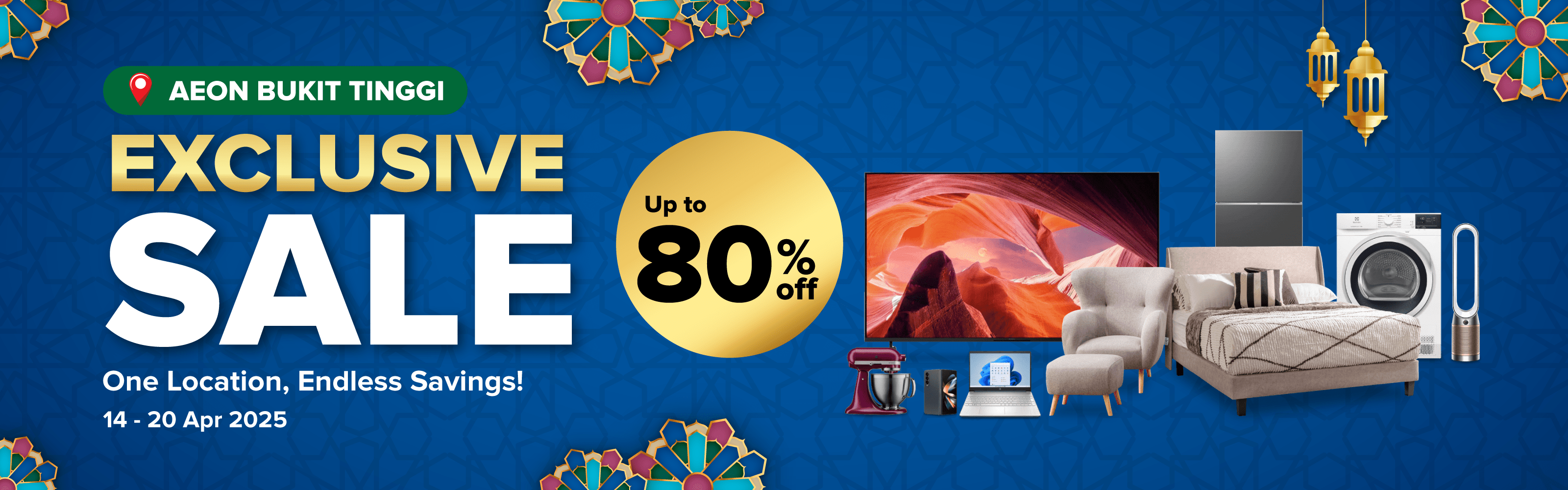 Harvey Norman Aeon Bukit Tinggi Exclusive Sale