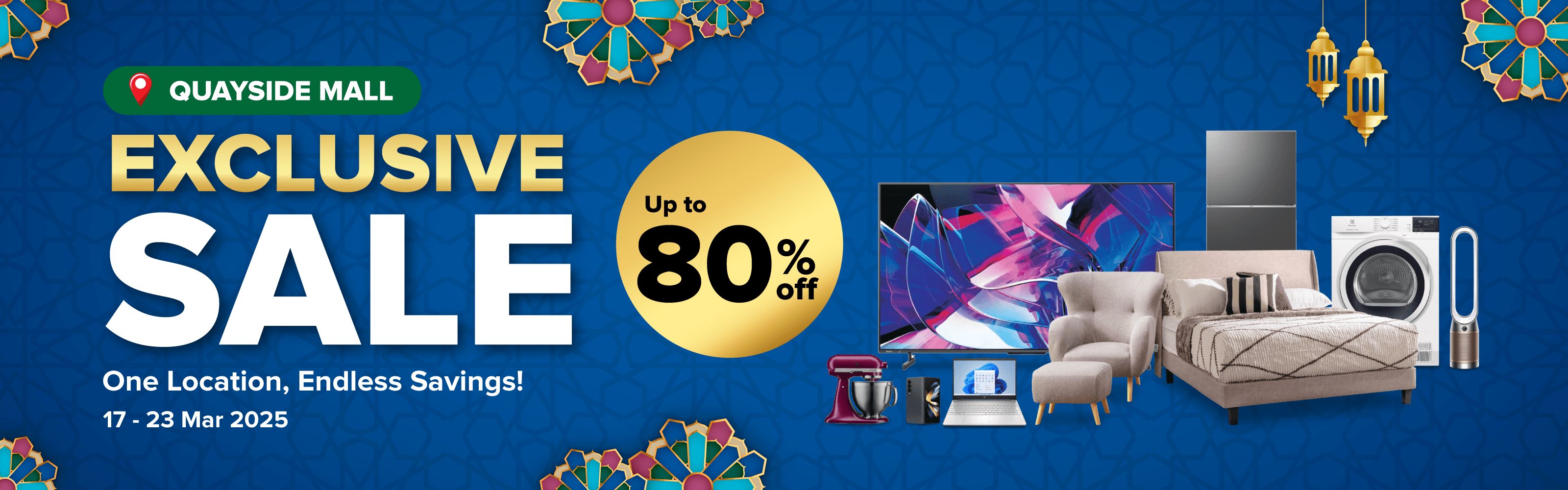 Harvey Norman Quayside Mall Exclusive Sale
