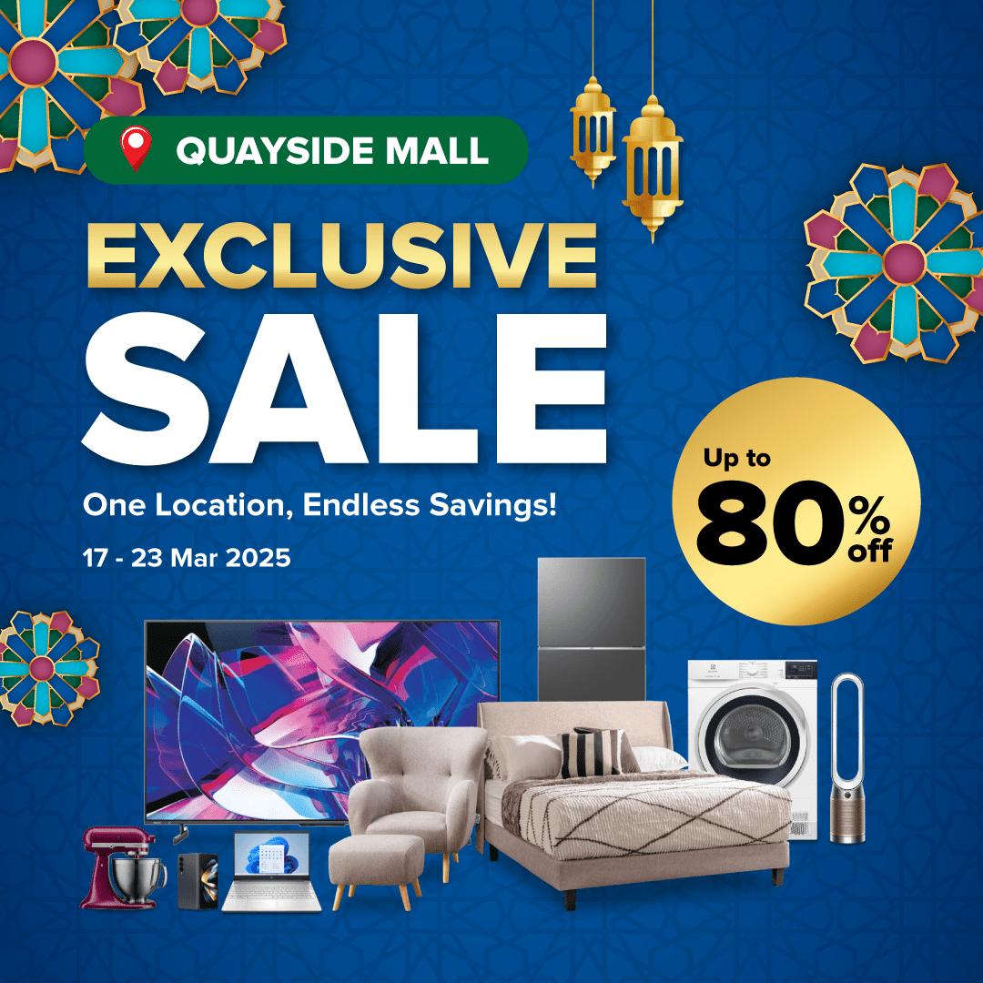 Harvey Norman Quayside Mall Exclusive Sale