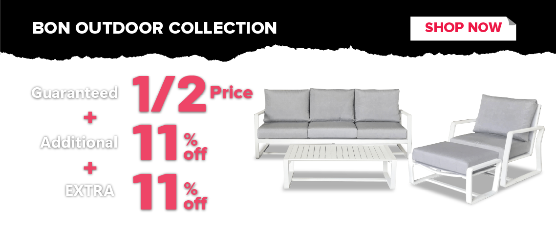 Bon Outdoor Collection Guaranteed 1/2 Price + Additional 11% OFF + Extra 11% OFF