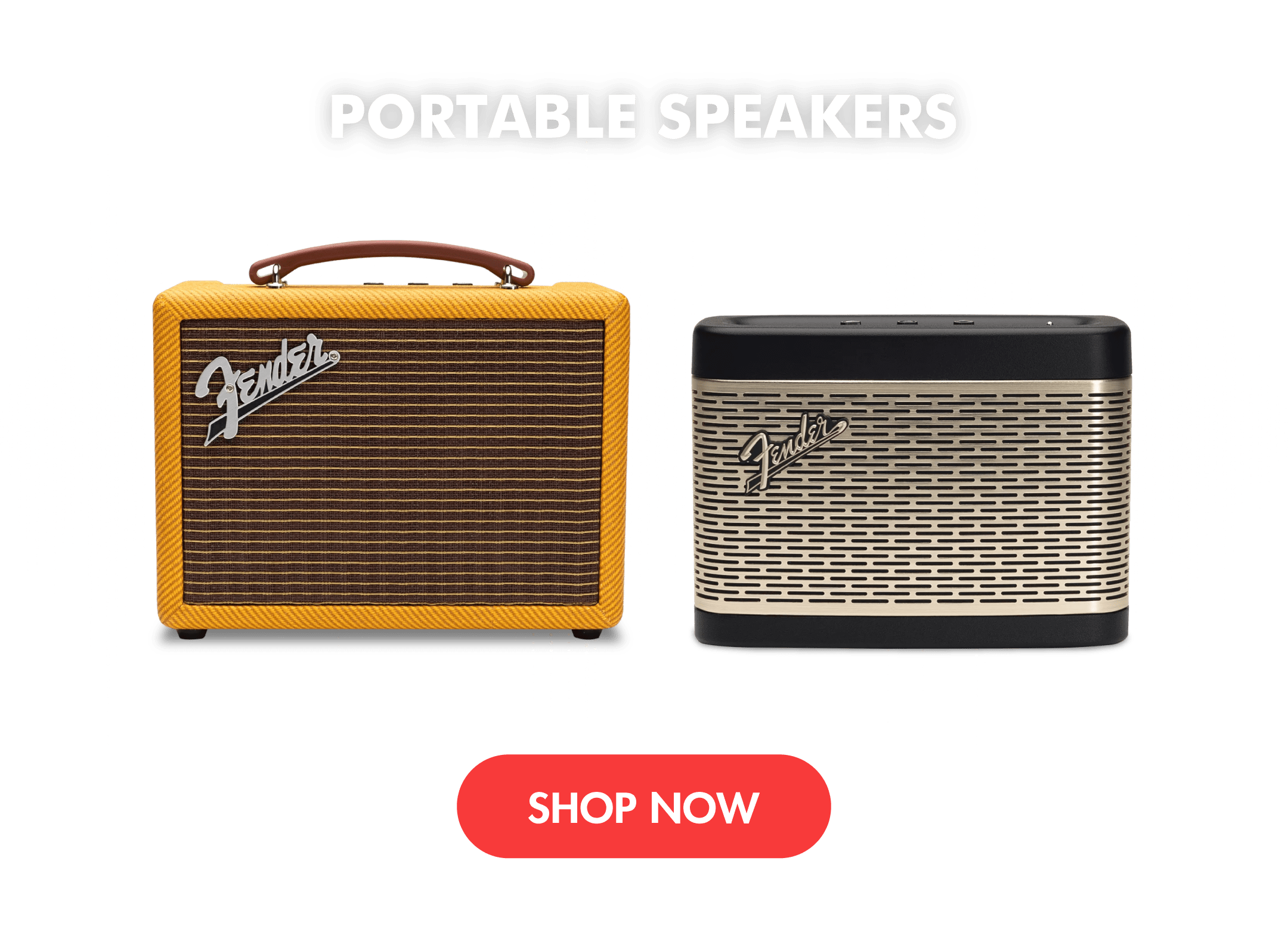 Fender Portable Speakers