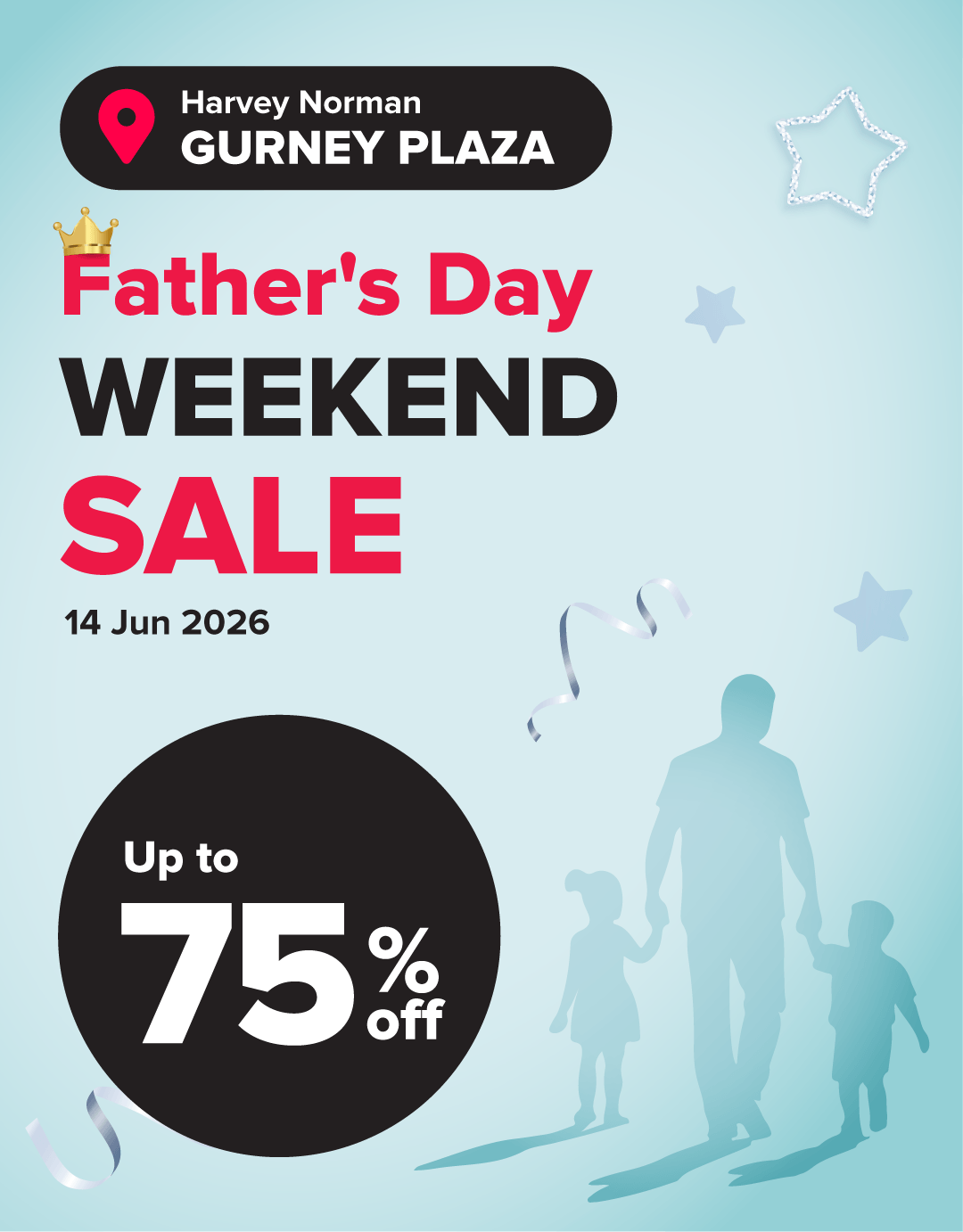 Harvey Norman Father's Day Weekend Sale