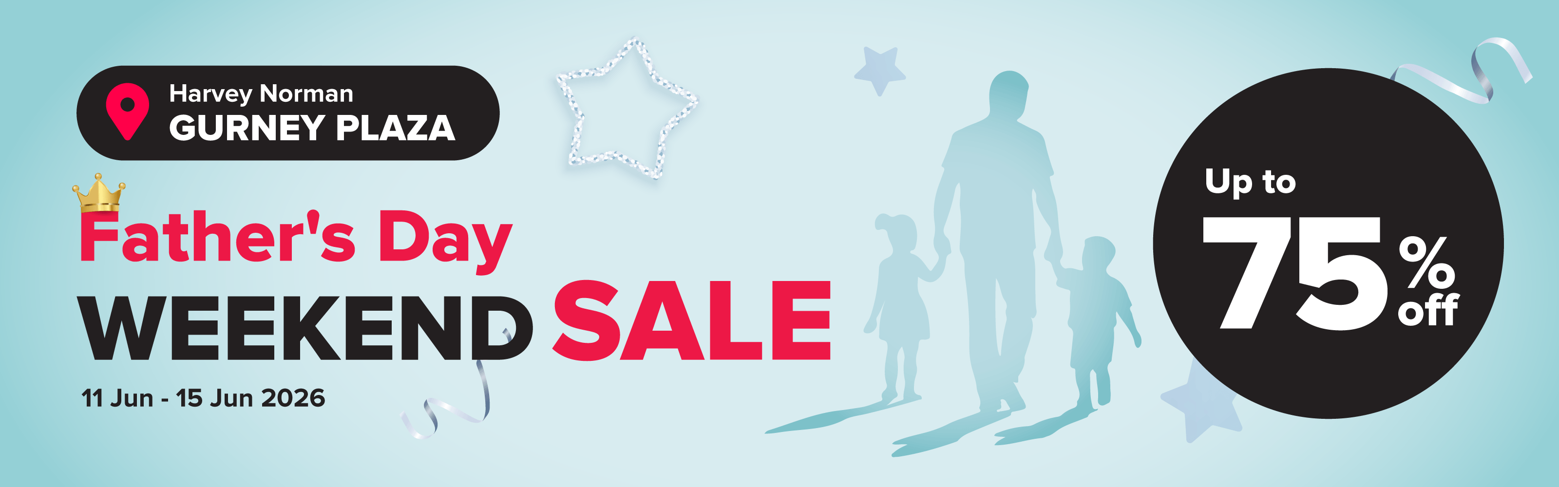 Harvey Norman Father's Day Weekend Sale