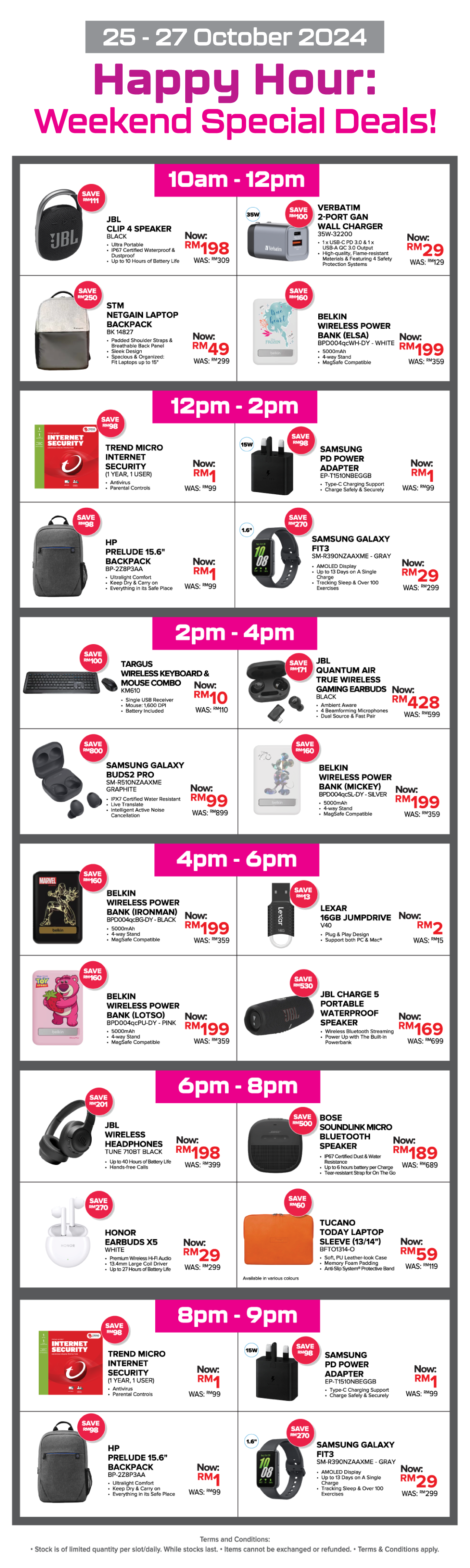 Happy Hour Weekend Special Deals