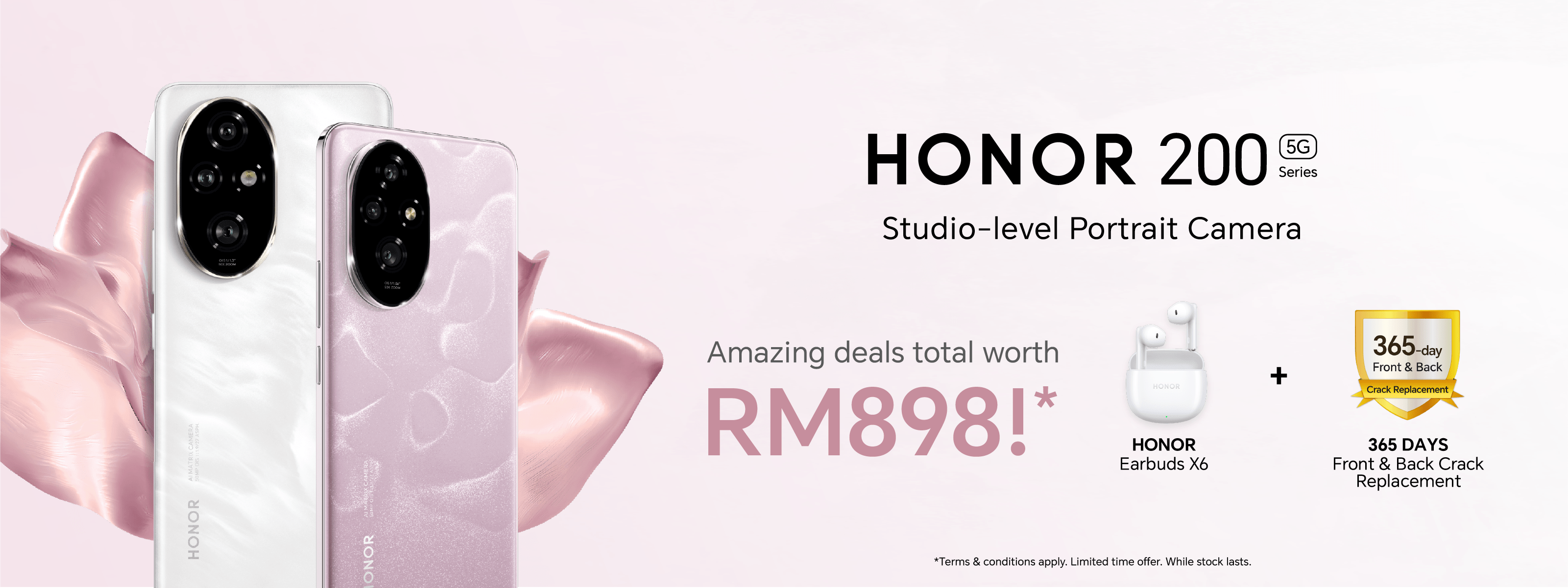 Honor 200 Series Launch Exclusive Gifts worth up to RM898