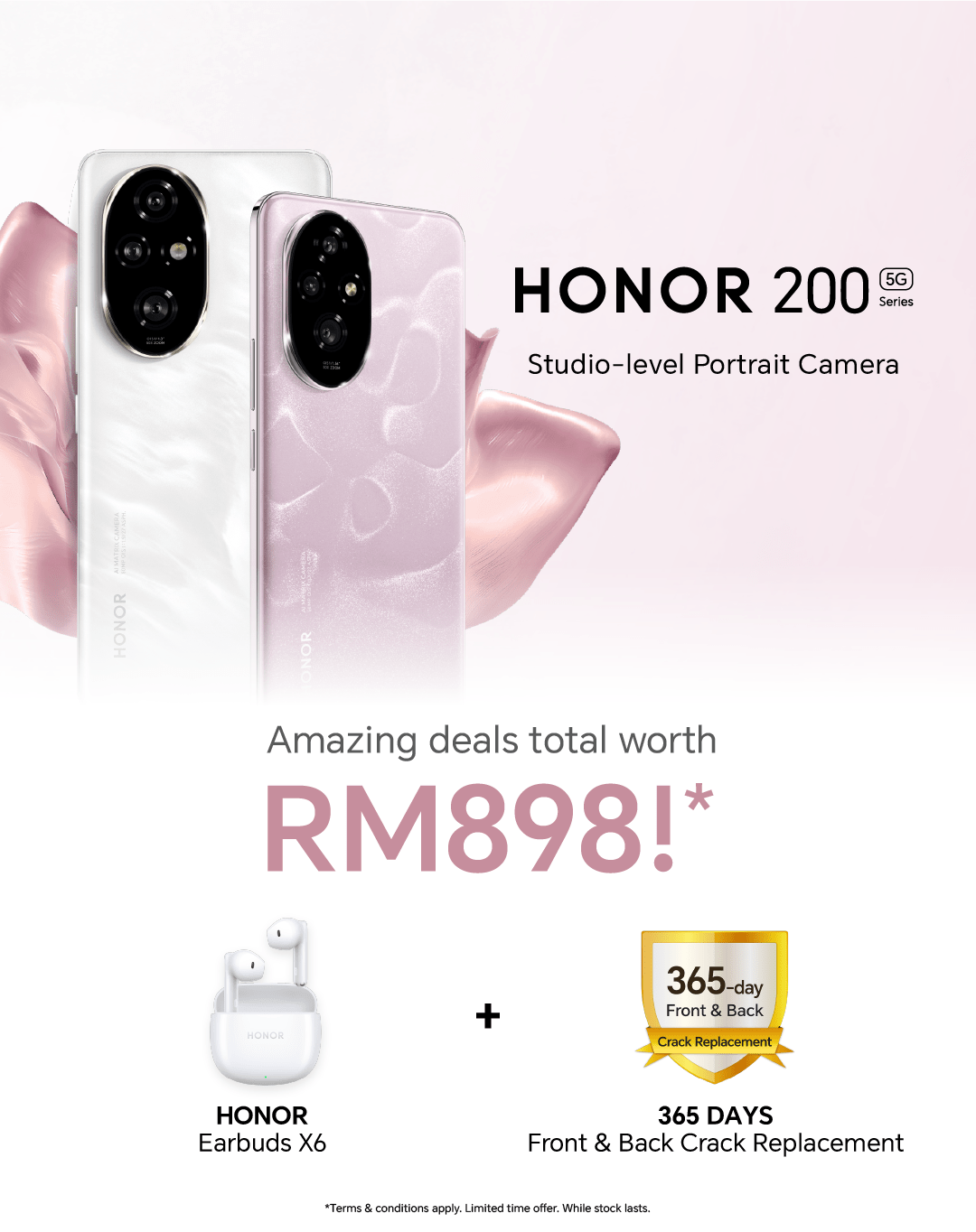 Honor 200 Series Launch Exclusive Gifts worth up to RM898