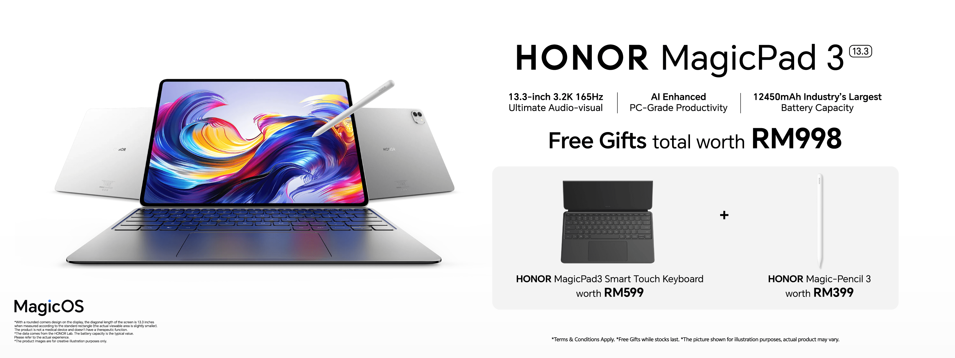 Honor MagicPad3 Launch