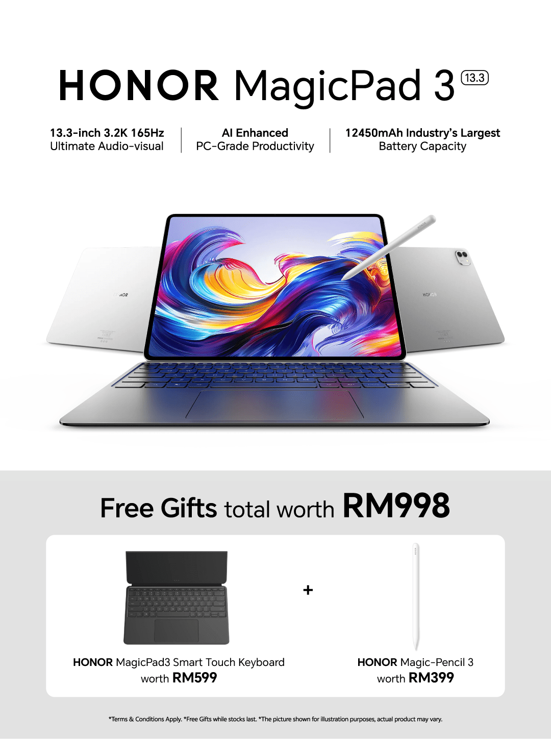 Honor MagicPad3 Launch