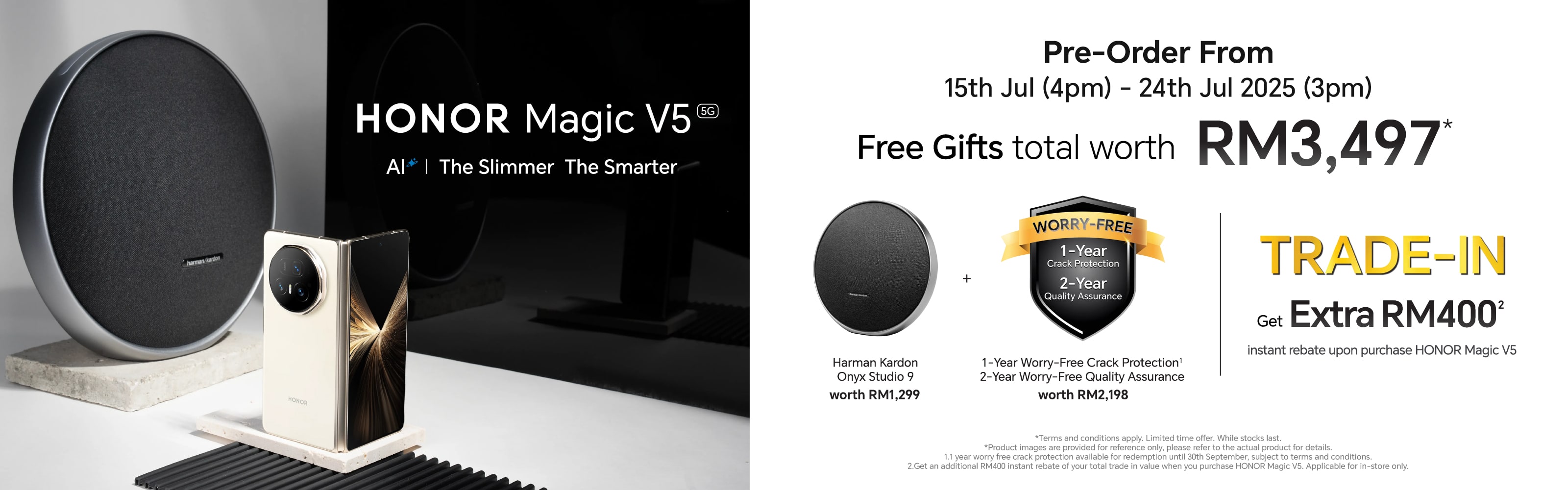 Honor Magic V5 Pre-order