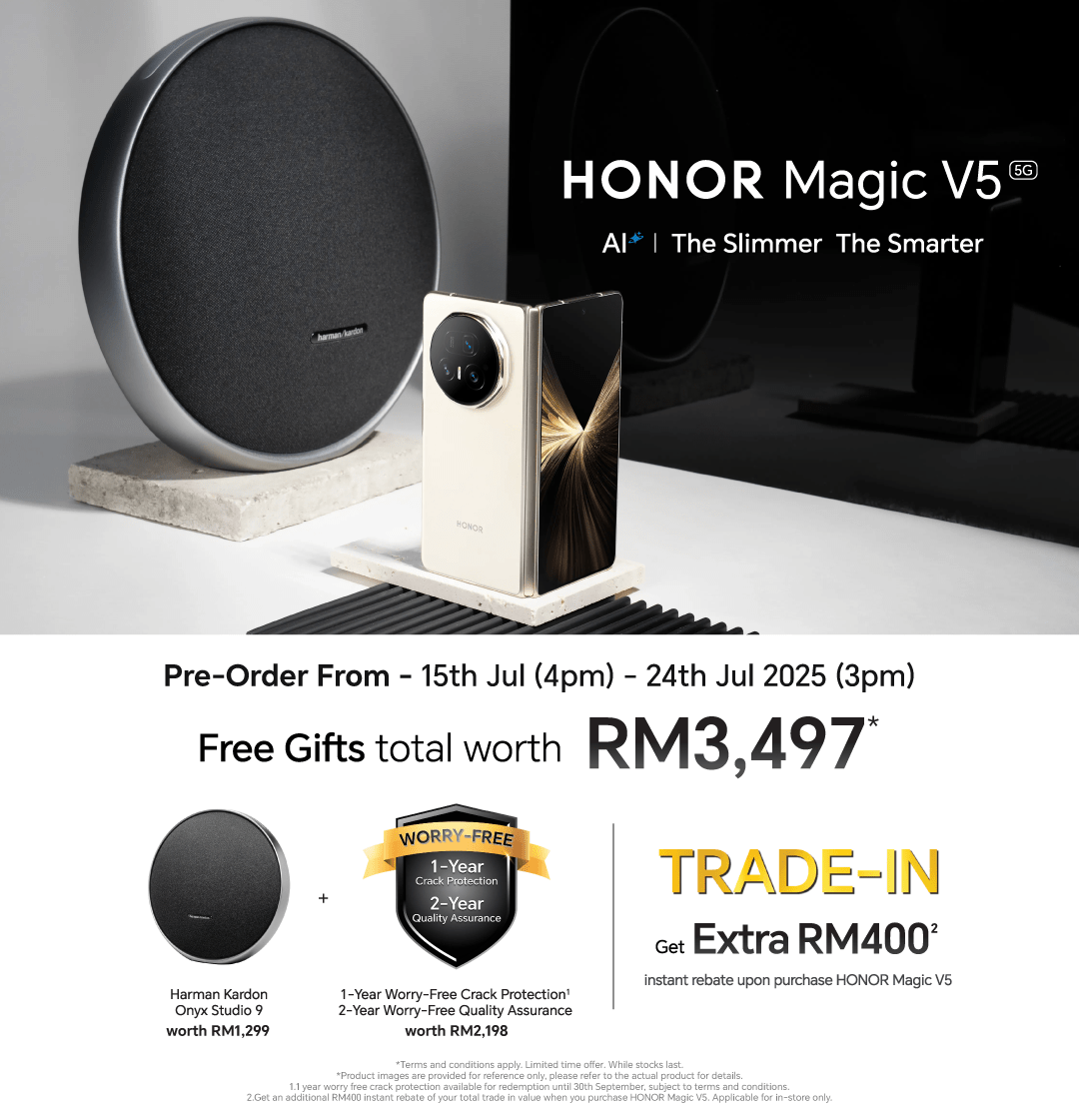 Honor Magic V5 Pre-order