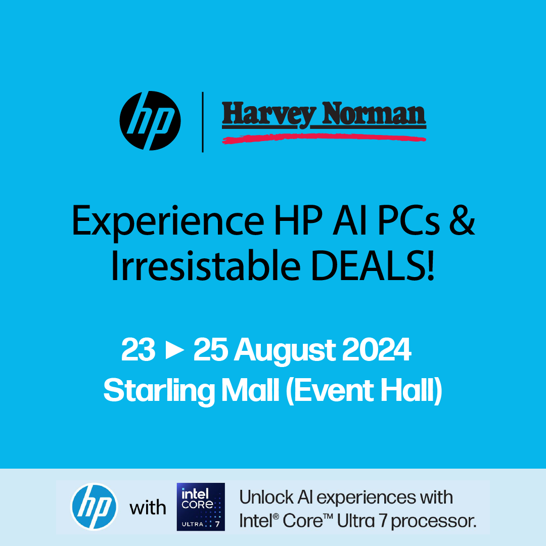 HP X Harvey Norman Starling Roadshow