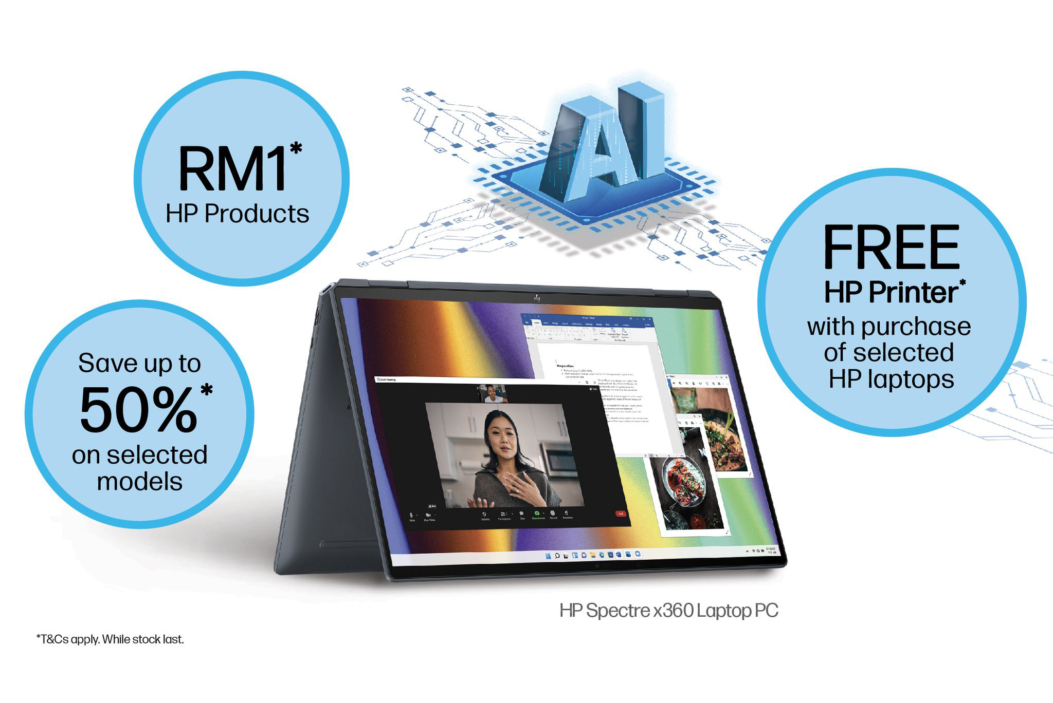 HP X Harvey Norman Starling Roadshow