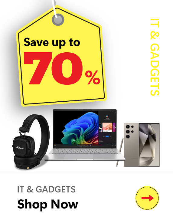 Half Yearly Clearance IT & Gadgets