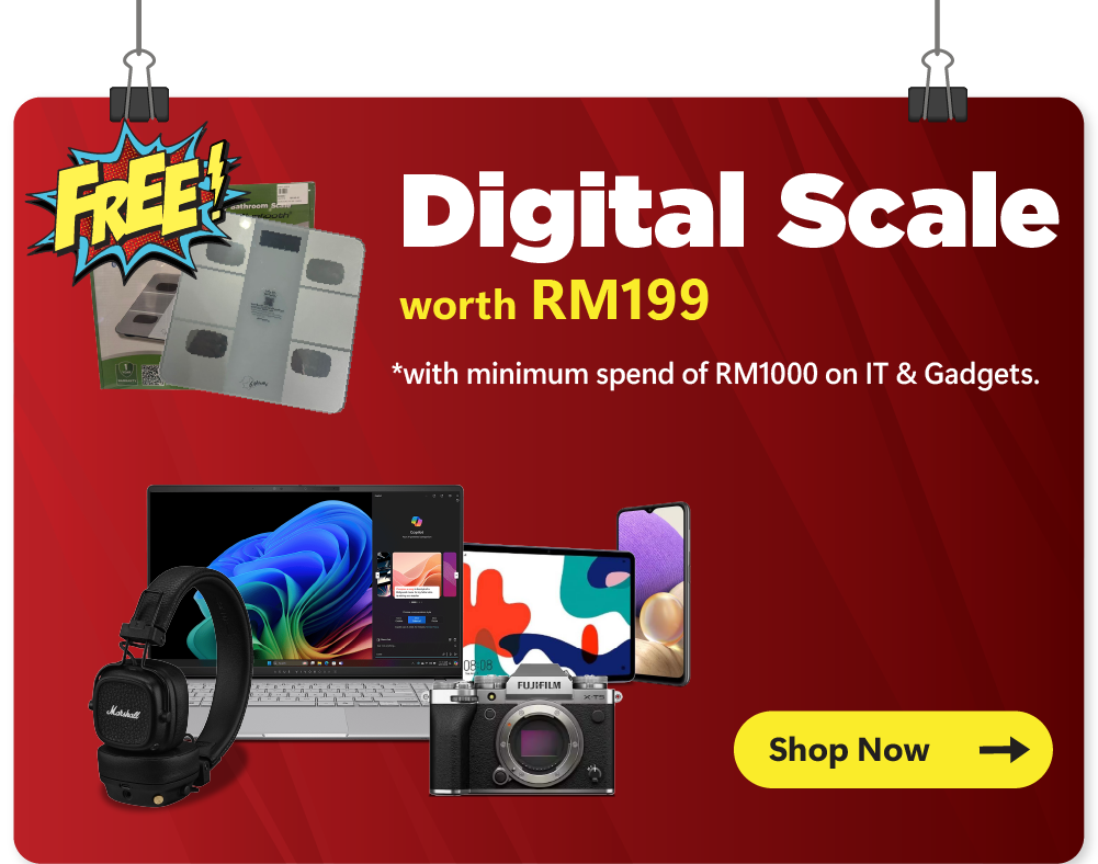 IT & Gadgets Free Digital Scale*