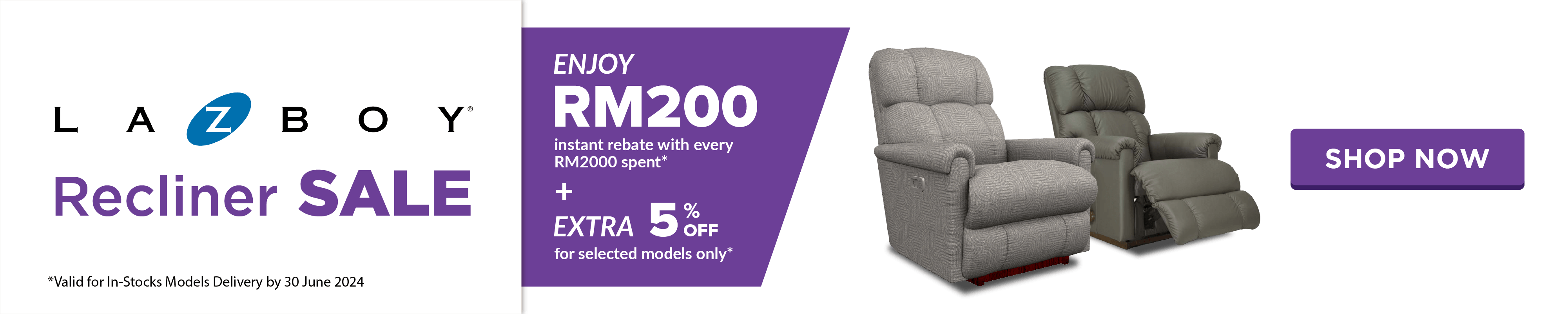 Half Yearly Clearance Laz-Boy Recliner Sale