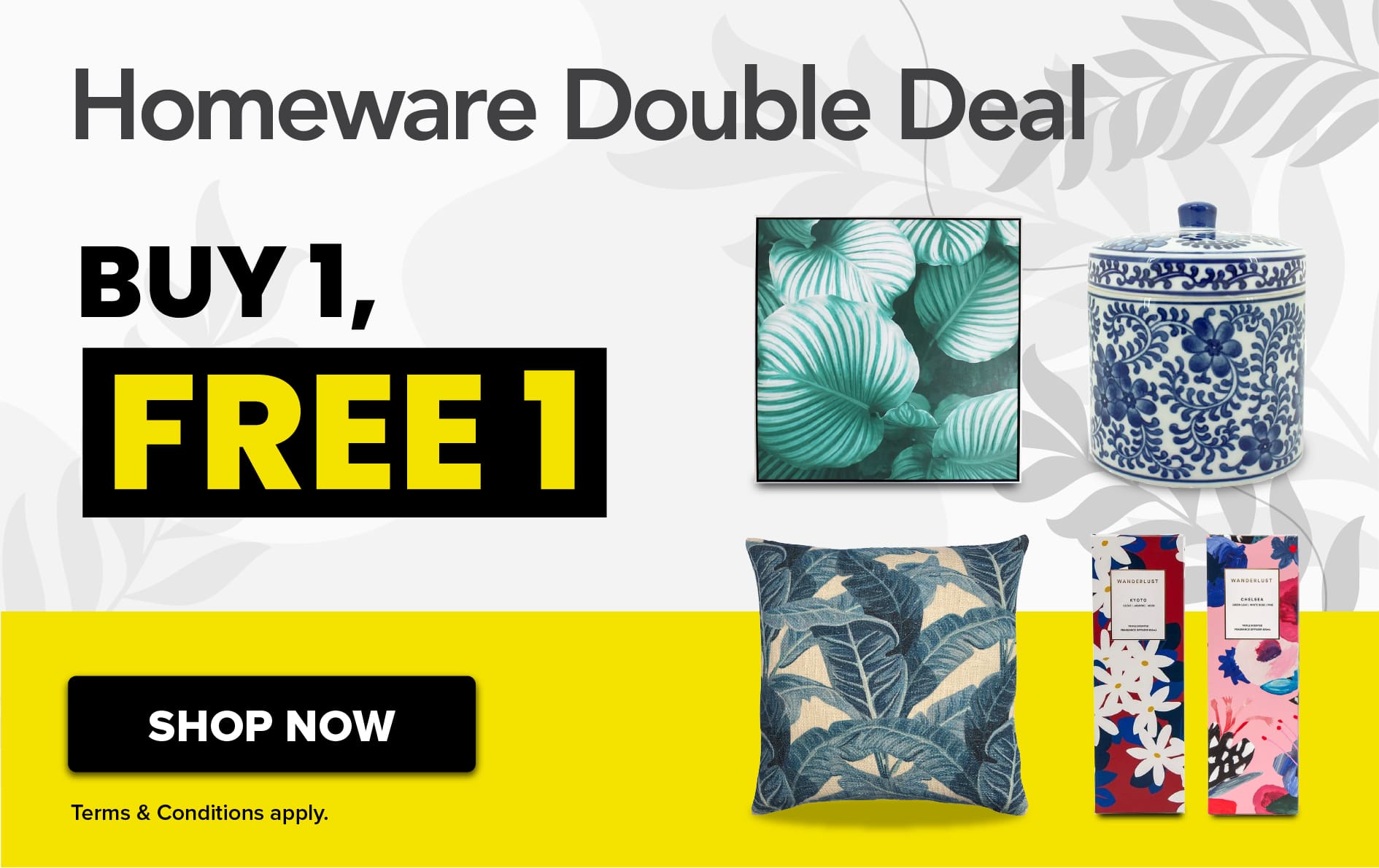 Homeware Buy 1 Free 1 Home Expo Prices In-store Sale