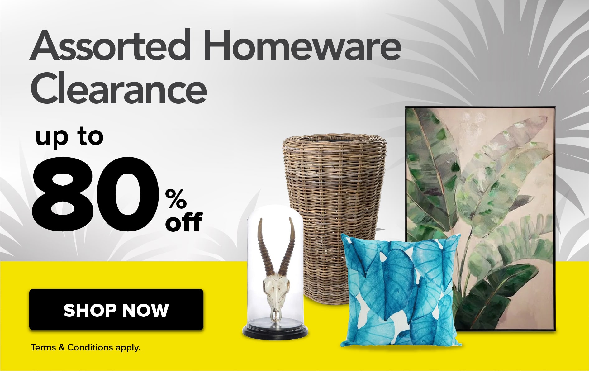 Assorted Homeware Clearance Home Expo Prices In-store Sale