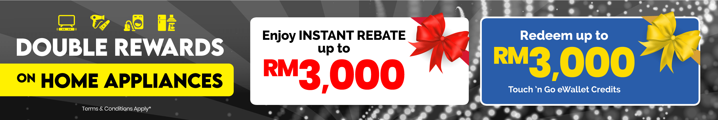 Double Rewards Home Appliances Home Expo Prices In-store Sale